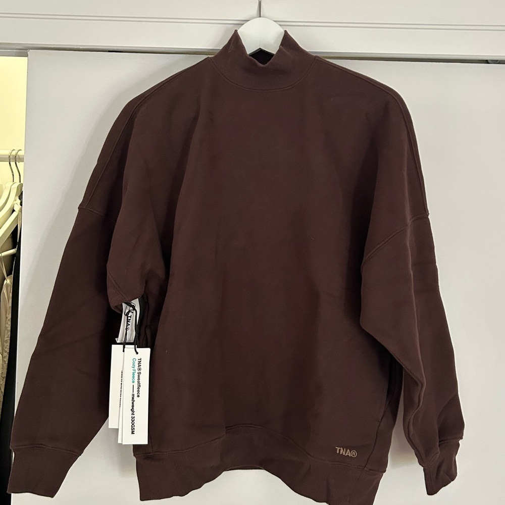 TNA mock neck Sweater